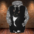 FUNSTUFFPRINT- Cats 02 3D Hoodie and Zip Hoodie