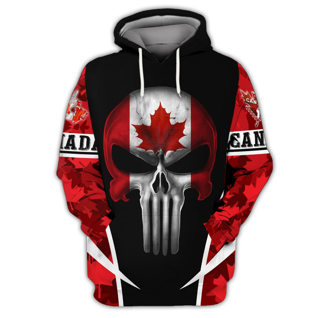 FUNSTUFFPRINT Canada Your Heart Will Always Be 3D Hoodie and Zip Hoodie