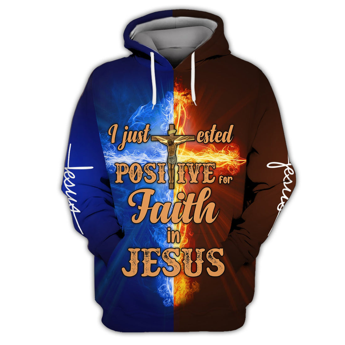 FUNSTUFFPRINT Faith full print 3D Hoodie and Zip Hoodie