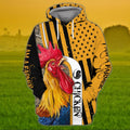 FUNSTUFFPRINT Farmer Q2 Full Print 3D Hoodie and Zip Hoodie