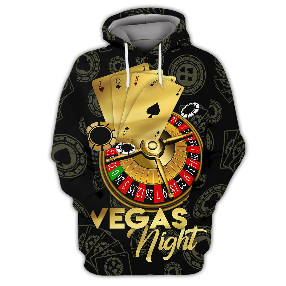 FUNSTUFFPRINT Poker Shirt For Him, Women Poker Hoodie 3D Hoodie and Zip Hoodie