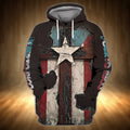FUNSTUFFPRINT Puerto Rico 3D Full Print 10 RinC98 3D Hoodie and Zip Hoodie