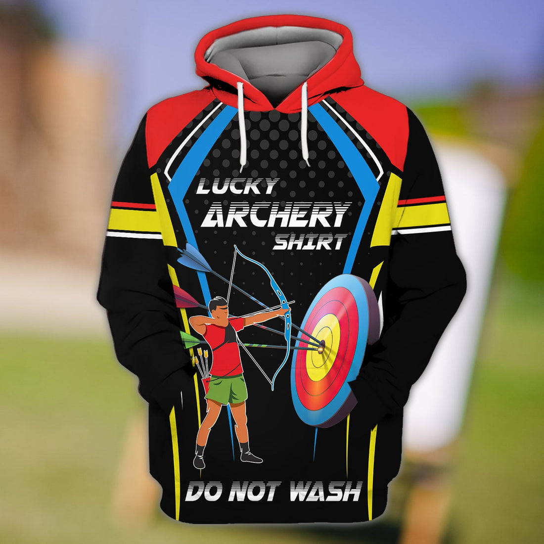 FUNSTUFFPRINT Archery S4 Full Print 3D Hoodie and Zip Hoodie