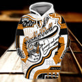 FUNSTUFFPRINT Rock'n'Roll Guitar Full Print 3D Hoodie and Zip Hoodie