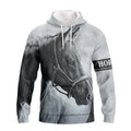FUNSTUFFPRINT Love Horse 3D Full Print 3D Hoodie and Zip Hoodie