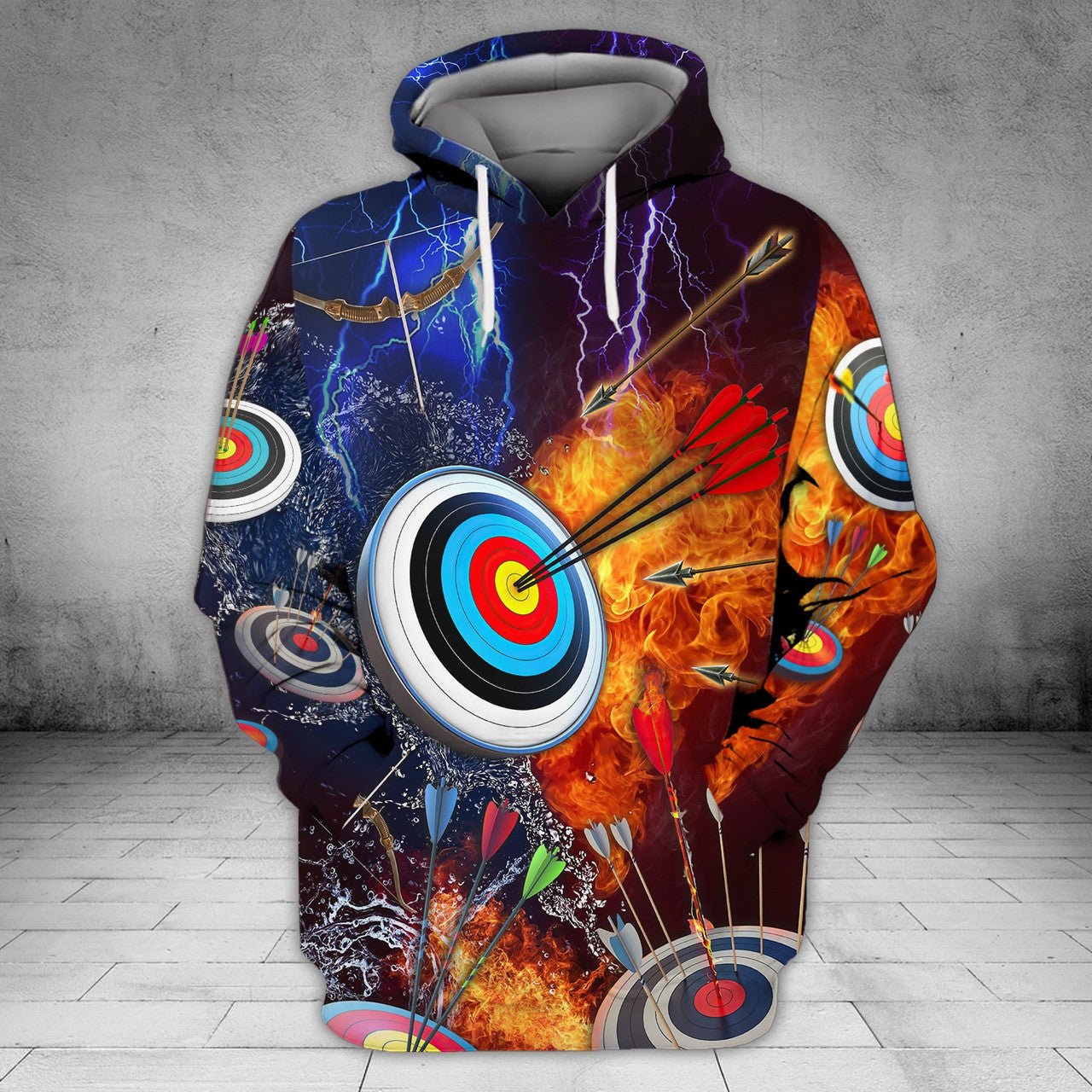 FUNSTUFFPRINT Archery 2709 3D Full Print 3D Hoodie and Zip Hoodie