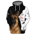 FUNSTUFFPRINT GERMAN SHEPHERD 3D Hoodie and Zip Hoodie