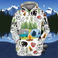 FUNSTUFFPRINT Camping - 3D Full Print 3D Hoodie and Zip Hoodie