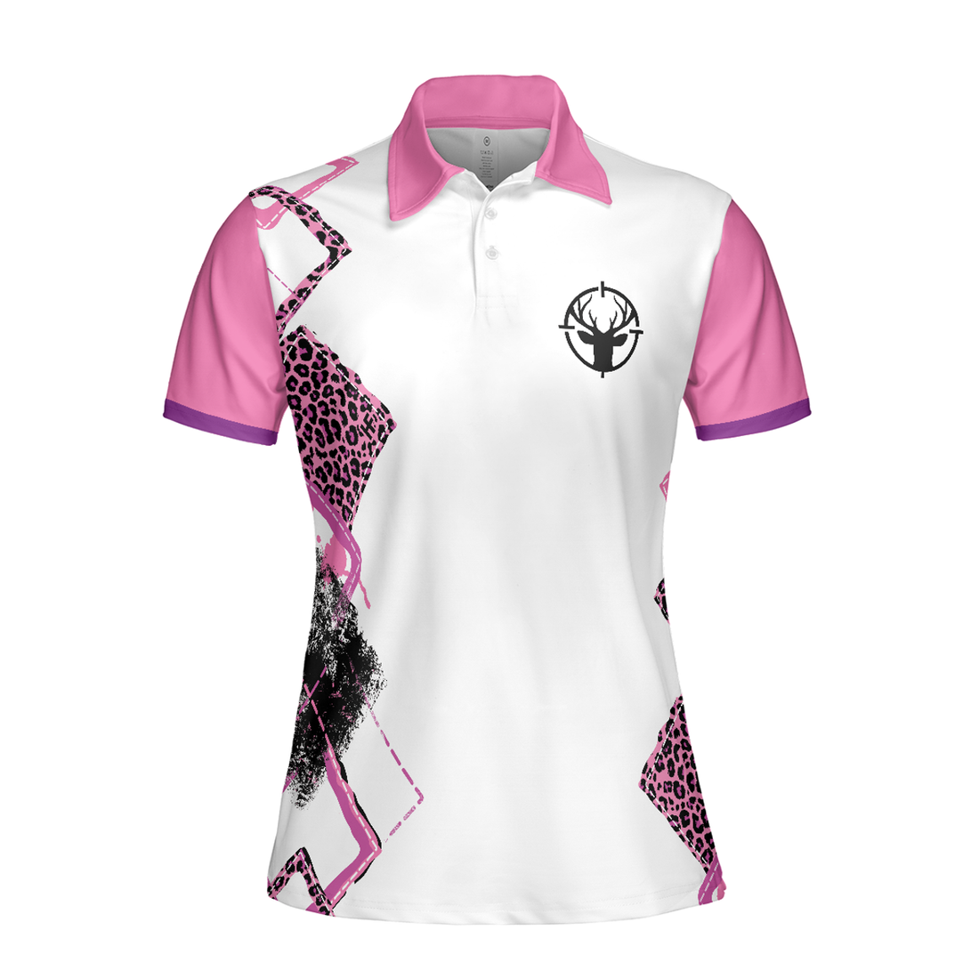 Hunting With No Chance Of House Cleaning Or Cooking, Hunting Short Sleeve Women Polo Shirt