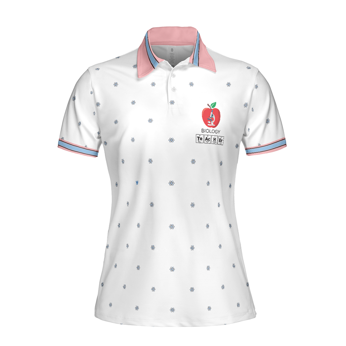 I love Biology Short Sleeve Women Polo