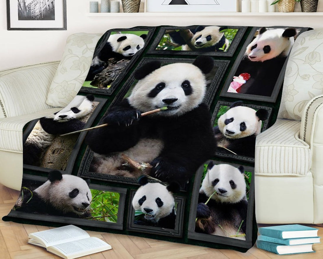 FUNSTUFFPRINT Panda beauty blanket