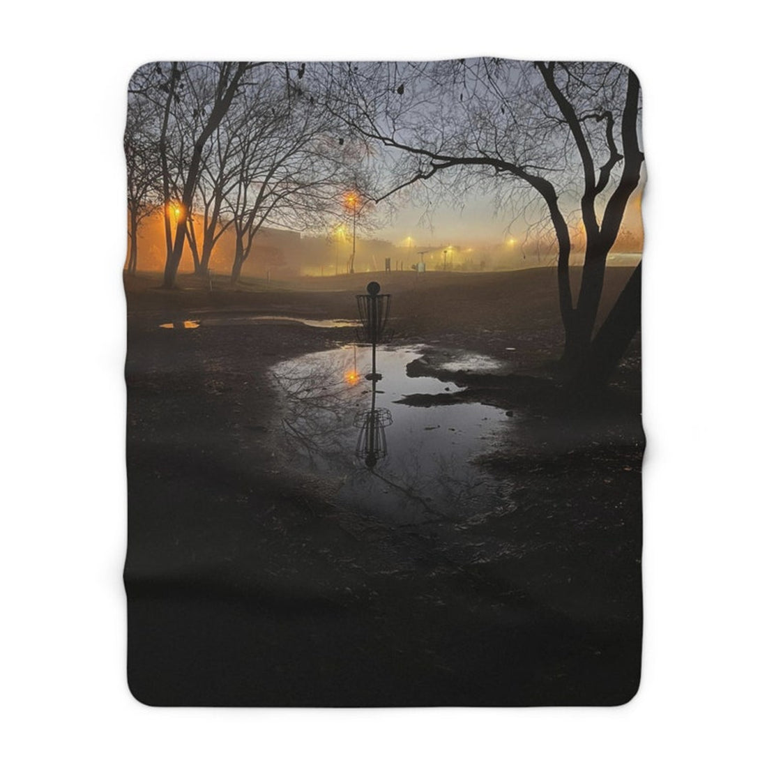 FUNSTUFFPRINT Disc Golf Blanket, Soft Sherpa Blanket - Soft and Comfortable Blanket - Cozy Home Decor | Shop Now!