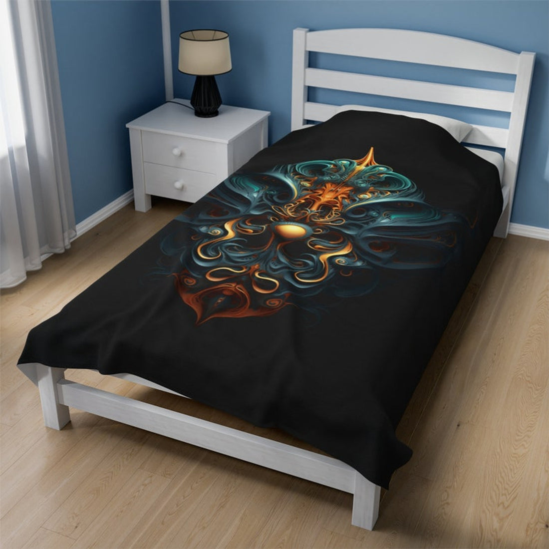 FUNSTUFFPRINT Velveteen Blanket, Soft Plush Throw, Unique Abstract Blanket, Warm Winter Blanket | Shop Now!