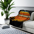 FUNSTUFFPRINT Halloween Blanket, Spooky Halloween Sherpa Blanket - Soft and Comfortable Halloween Blanket | Shop Now!
