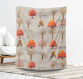FUNSTUFFPRINT Fall Blanket| Autumn Decor| Autumn Blanket| Fall Home Decor| Fall Fleece Throw Blanket |Autumn Leaves| Cozy Fall Camping Blanket |Sofa Throw