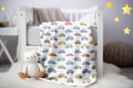 FUNSTUFFPRINT Cars Baby Boy Blanket, Baby Shower Gift, Expecting Mom Swaddle, Cartoon Baby Keepsake, Childrens Kids Blankets, Baby Boy Throw Blankets