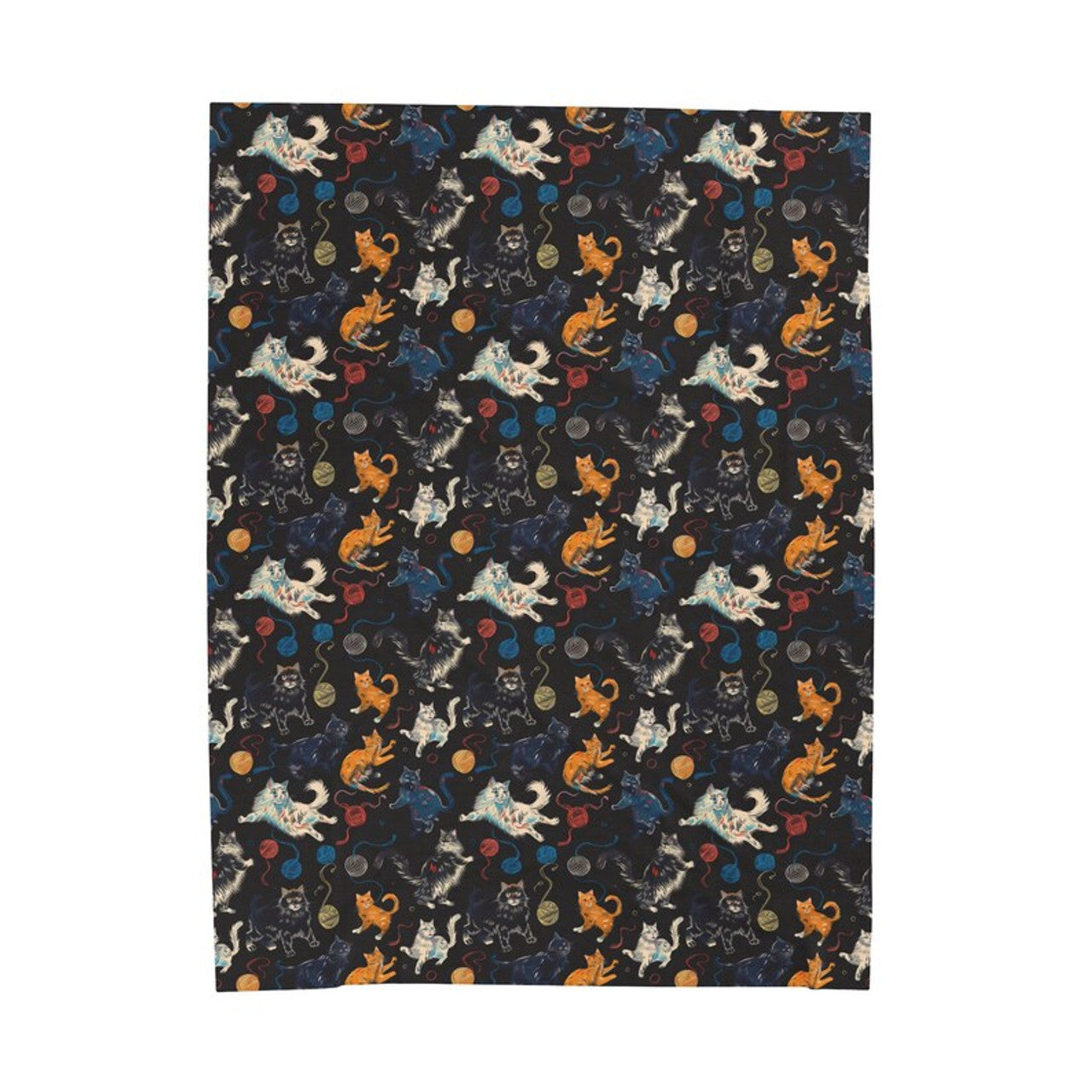 FUNSTUFFPRINT Cute Cat Blanket Velveteen Plush Blanket, soft blanket,  cat blanket, cat pattern blanket baby blanket cat blanket
