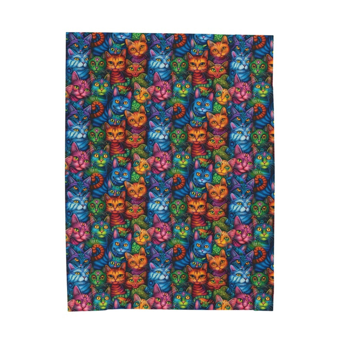 FUNSTUFFPRINT Cute Cat Blanket Velveteen Plush Blanket,  cute blanket, cat blanket, cat pattern blanket baby blanket cat blanket