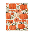 FUNSTUFFPRINT Cute Halloween blanket, pumpkin blanket, Fall blanket, Halloween throw, plush velveteen blanket, Autumn Throw Blanket, Halloween decor