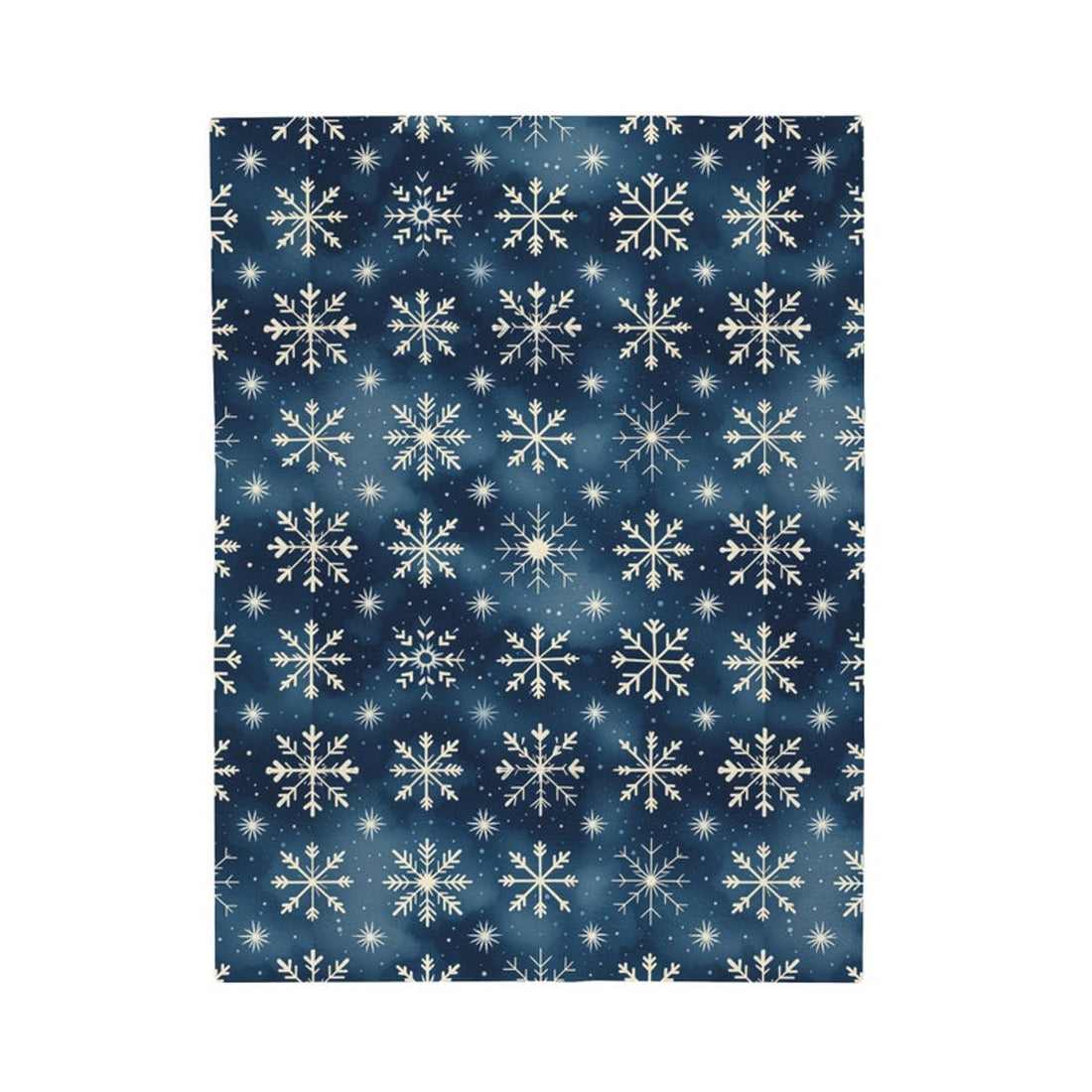 FUNSTUFFPRINT Christmas Blanket, Snowflake Winter Blanket, Christmas throw, Winter Throw Blanket, Christmas decor, Christmas Gift, Velveteen Plush Blanket