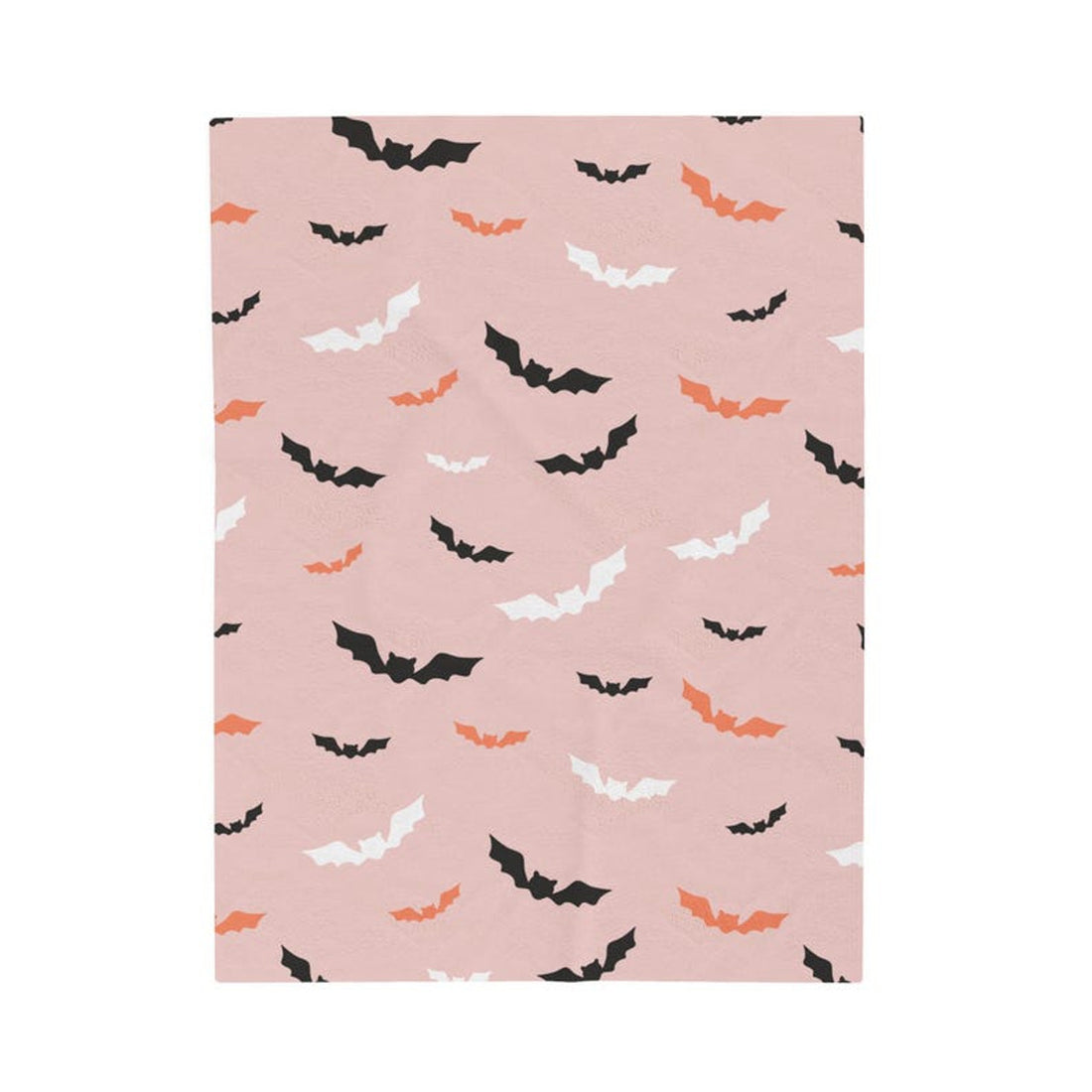 FUNSTUFFPRINT Fall Bat Blanket | Halloween Velveteen Throw | Gothic Home Decor | Plush Couch Blanket | Cozy Dorm Room Gift
