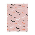 FUNSTUFFPRINT Fall Bat Blanket | Halloween Velveteen Throw | Gothic Home Decor | Plush Couch Blanket | Cozy Dorm Room Gift