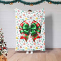 FUNSTUFFPRINT Christmas Coquette Blanket, Baby Christmas Gift, Home Decor, Christmas Decor, Merry Christmas, Our First Christmas, Winter Xmas Season Gift