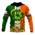 FUNSTUFFPRINT - Irish St Patrick Day 3D Hoodie and Zip Hoodie