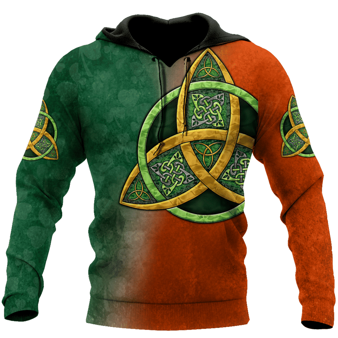 FUNSTUFFPRINT Irish St Patrick Day 3D Hoodie and Zip Hoodie