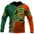 FUNSTUFFPRINT Irish St Patrick Day 3D Hoodie and Zip Hoodie