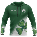 FUNSTUFFPRINT Irish St Patricks Day 3D Hoodie and Zip Hoodie