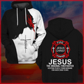 FUNSTUFFPRINT Jesus The Original Firefighter Keeping People From Burning For Over Years 3D Hoodie and Zip Hoodie