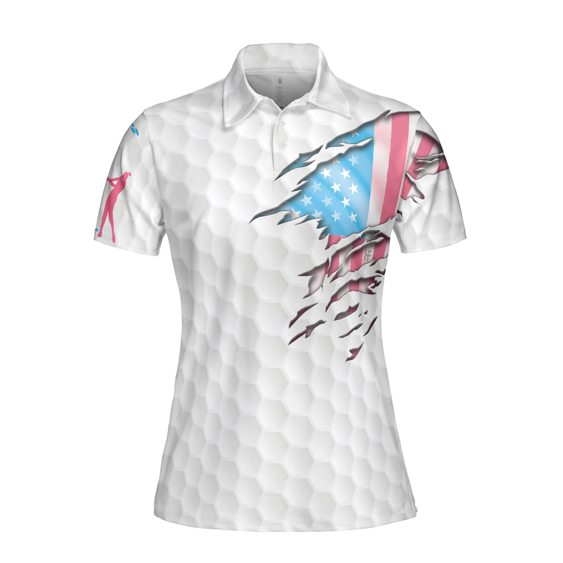 Just A Girl Who Loves Golf Short Sleeve Women Polo Shirt
