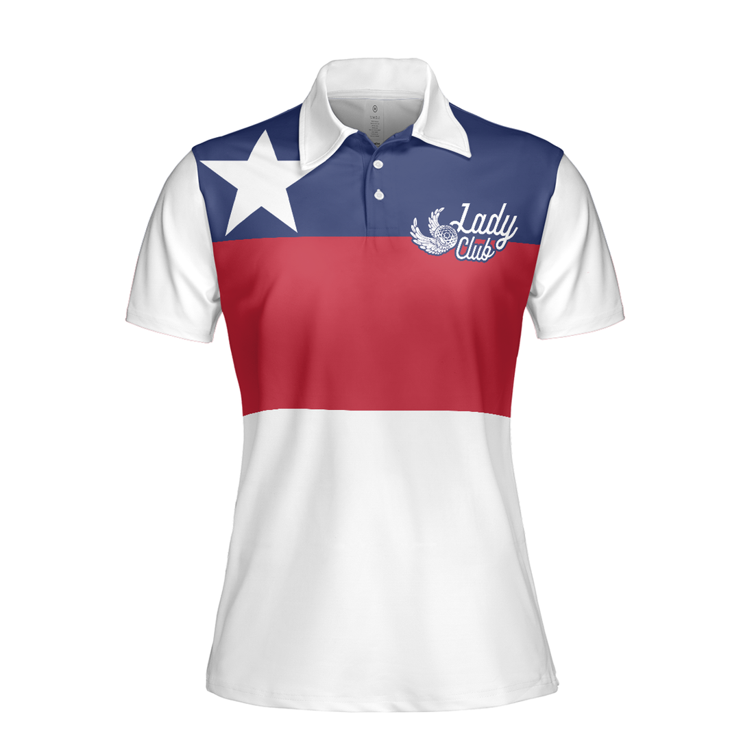 Lady Squad Texas Short Sleeve Women Polo Shirt, Texas Golf Shirt For Women