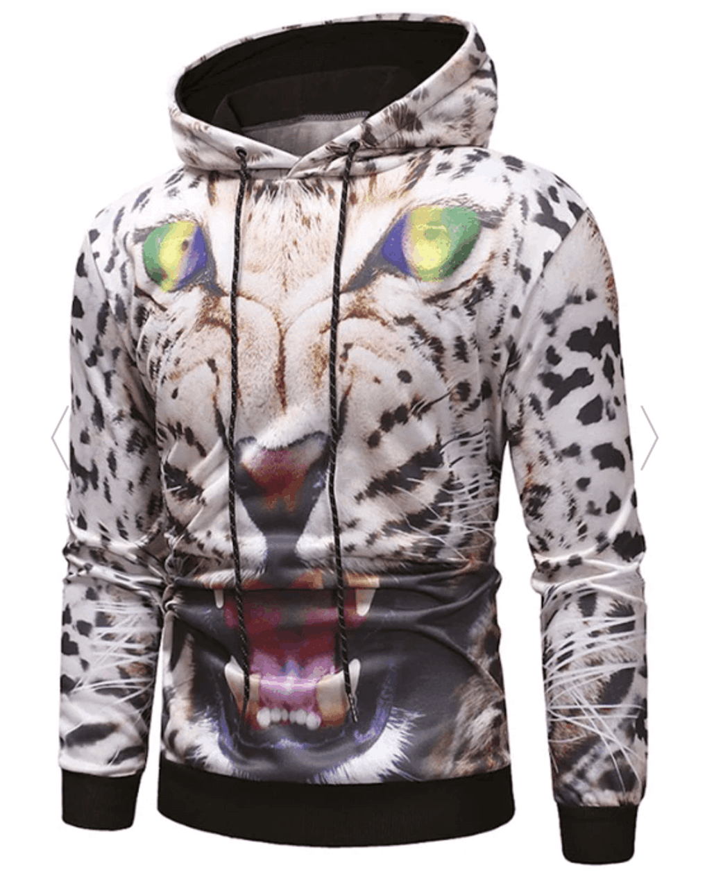 FUNSTUFFPRINT Leopard 3D Hoodie and Zip Hoodie