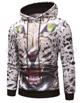 FUNSTUFFPRINT Leopard 3D Hoodie and Zip Hoodie
