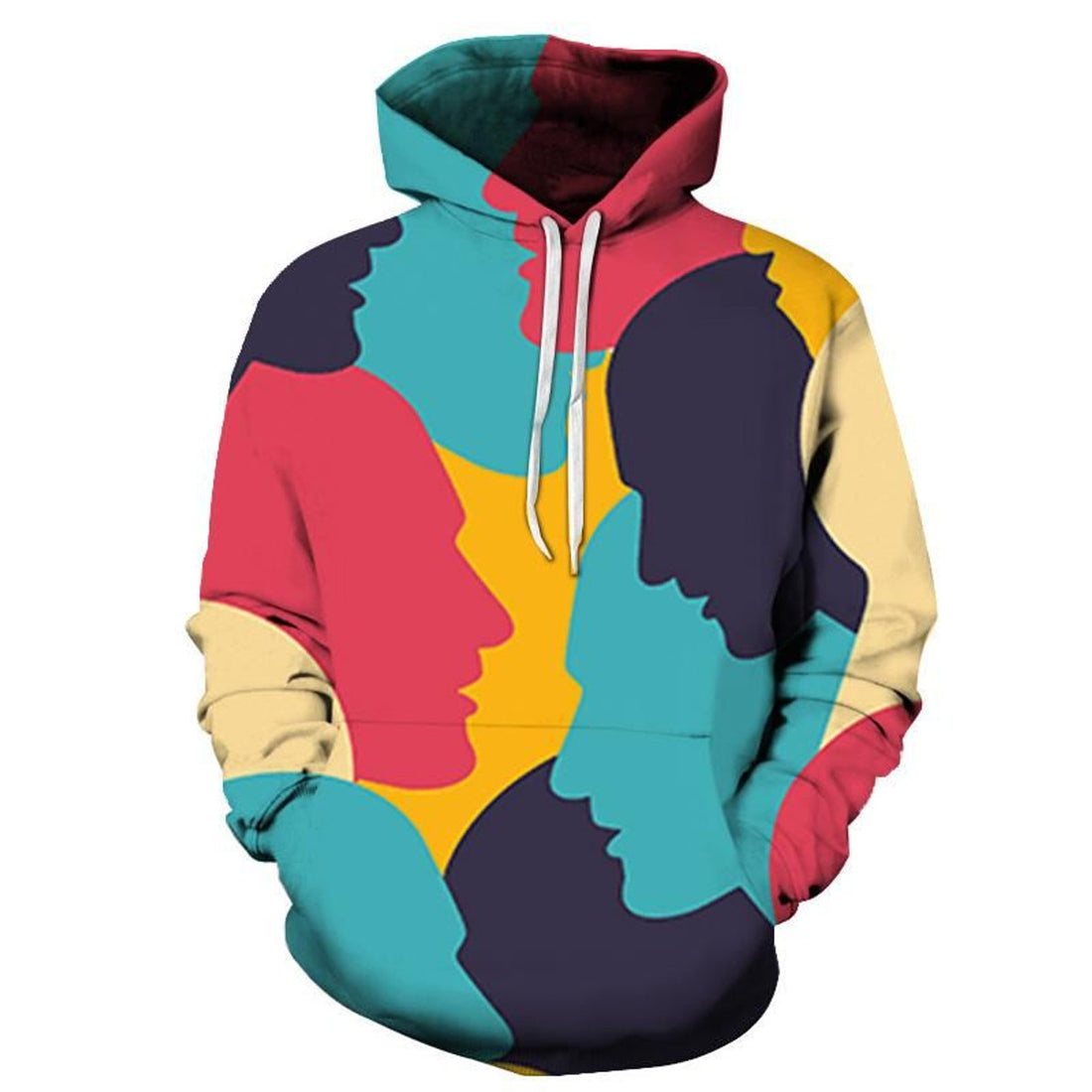 FUNSTUFFPRINT Lets Talk About It 3D Hoodie and Zip Hoodie