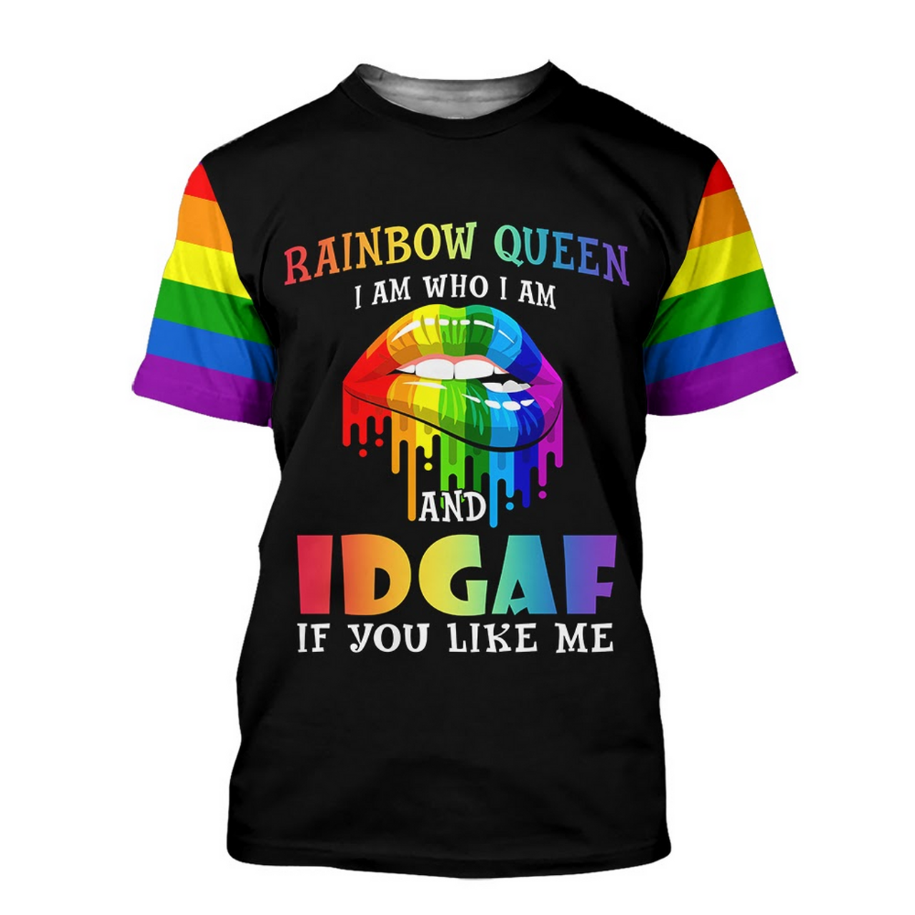 FUNSTUFFPRINT 3D T-Shirt For LGBT Community In LGBT History Month, Gay Pride 3D Shirt, Gift For Lesbian 3D T-shirt