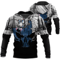 FUNSTUFFPRINT Lineman Pullover Unisex 3D Hoodie and Zip Hoodie