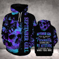 FUNSTUFFPRINT SEPTEMBER GIRL BUTTERFLY MY ATTITUDE 3D Hoodie and Zip Hoodie