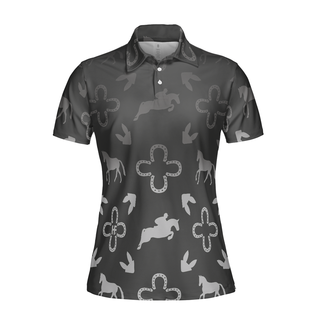 Luxury Equestrian Shirt For Women Short Sleeve Women Polo Shirt