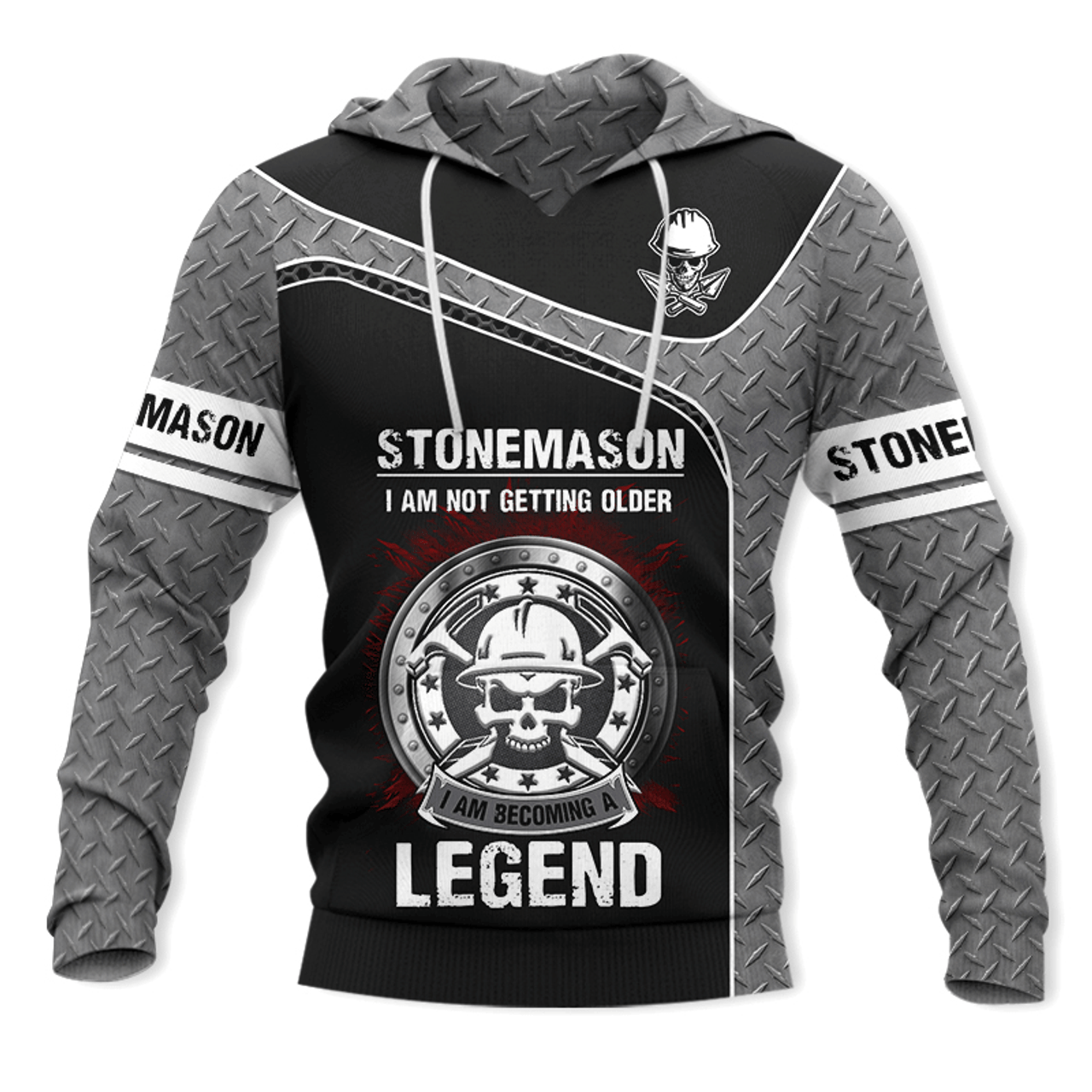 FUNSTUFFPRINT Mason Shirt Stonemason I Am Not Getting Older I Am Becoming A Legend 3D Hoodie and Zip Hoodie