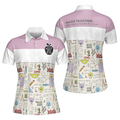 Math Teacher Short Sleeve Women Polo Shirt