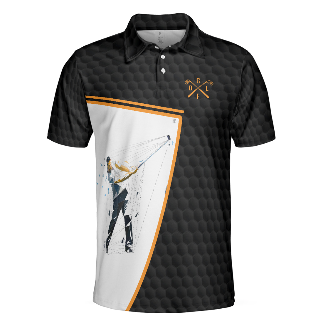 Golf Polo Shirt, Swing Swear Drink And Repeat Polo Shirt, Simple Beer Drinking Golf Shirt Design For Male Golfers - Perfect Gift For Men, Golfers