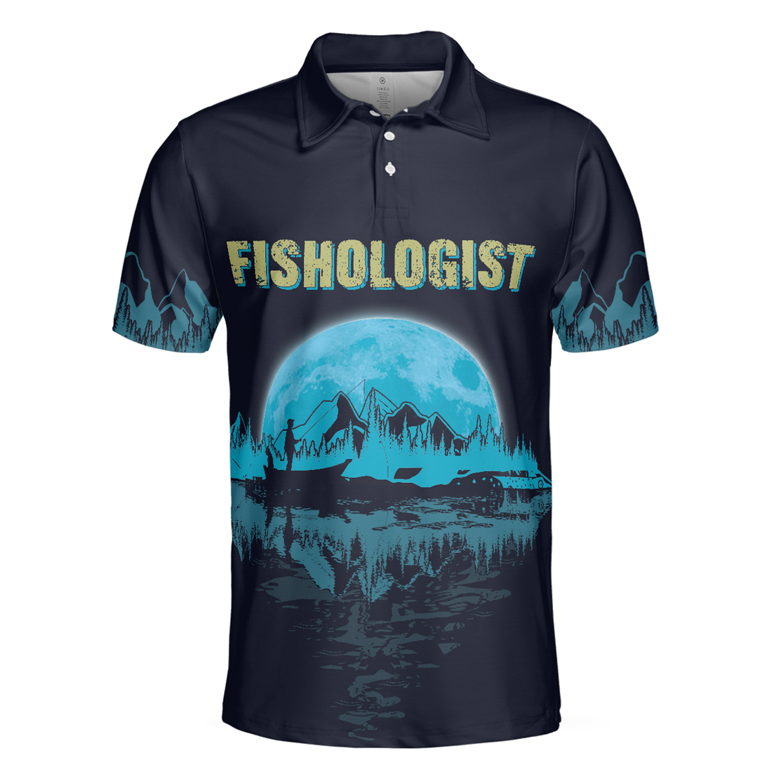 Fishologist Go Fishing Men Polo Shirt, I Just Want To Go Fishing Shirt, Best Fishing Shirt For Men, Gift For Fishing Lovers