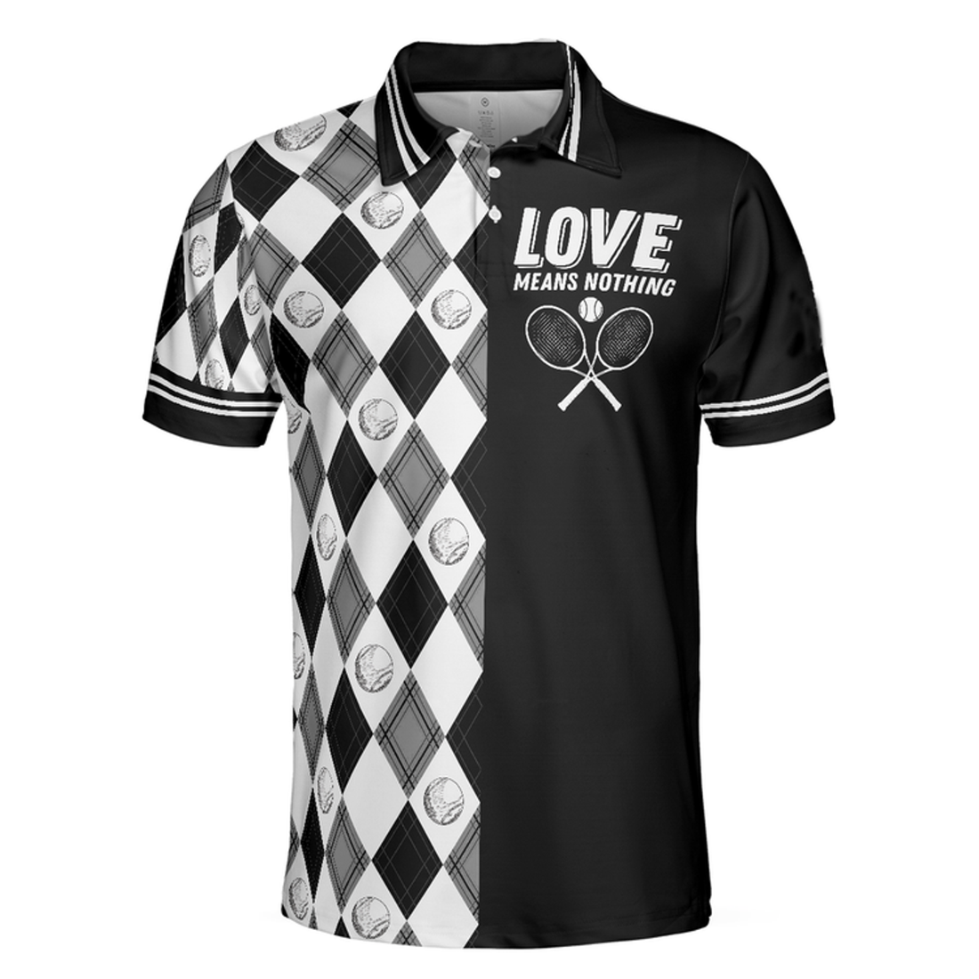 Tennis Love Means Nothing All Over Printed 3D Polo Shirt, Perfect Gift for Tennis Lovers