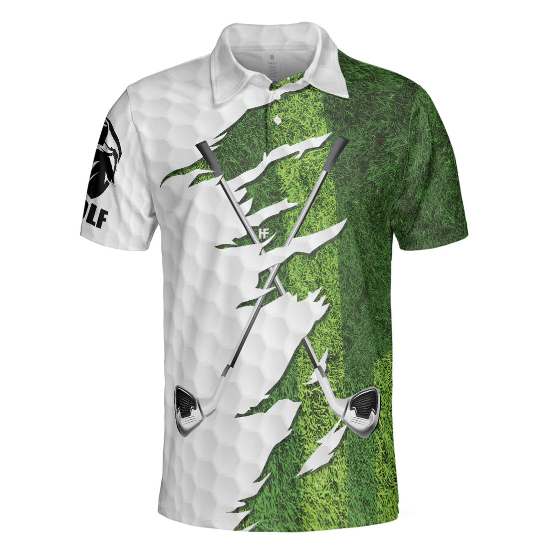 Custom Green Golf Course Polo Shirt, I'd Tap That Golf Polo Shirt For Men, Gift Idea For Male Players, Gift For Golfers