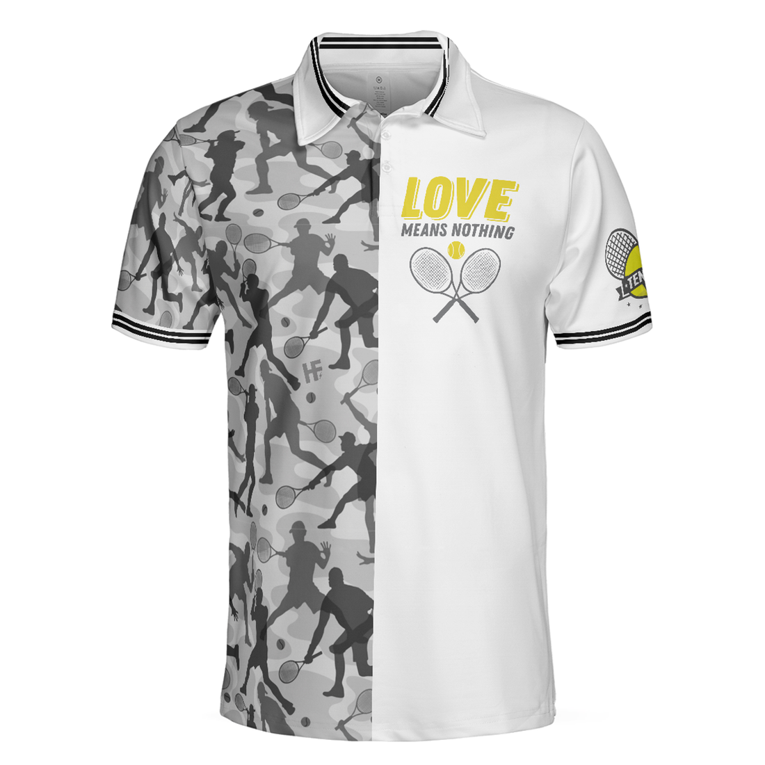 Tennis Men Polo Shirt, Eat Sleep Tennis Repeat Shirt For Male Players, Best Tennis Themed Polo Shirt, Tennis Gift For Men