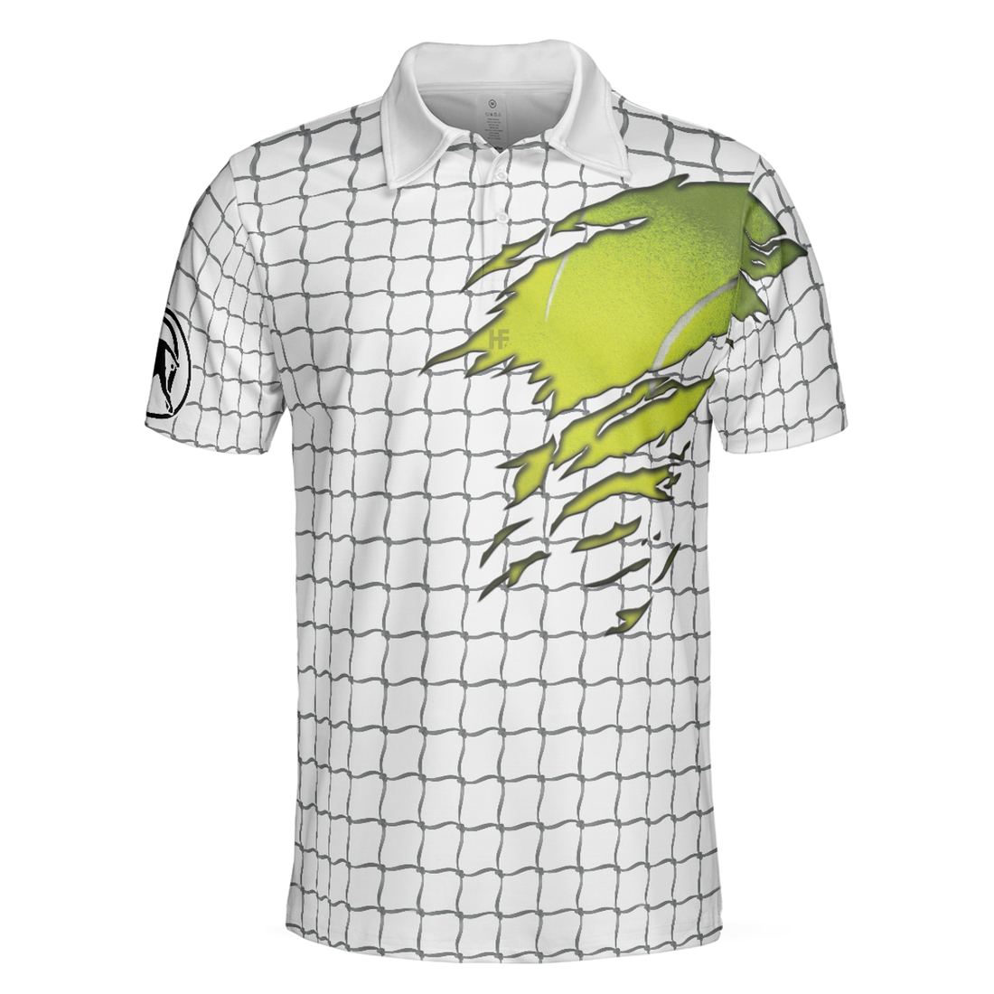 Tennis Men Polo Shirt, Check Pattern Short Sleeve Tennis Print Shirt, Gift For Stylish Tennis Players - Best Polo Shirt For Men, Tennis Players