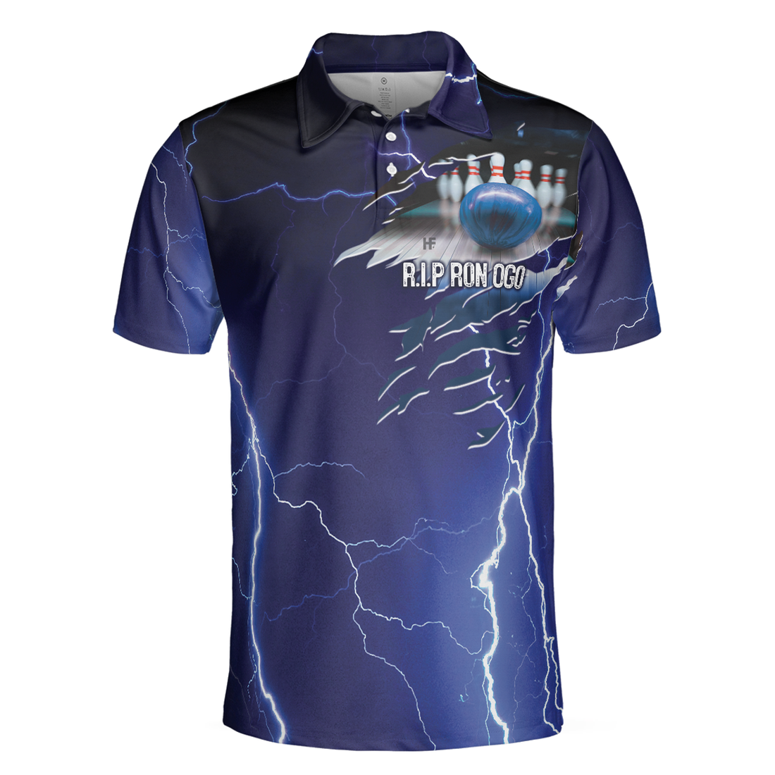 Skull Bowling Men Polo Shirt, We Bowl To Remember Polo Shirt - Perfect Gift For Men, Bowling Players